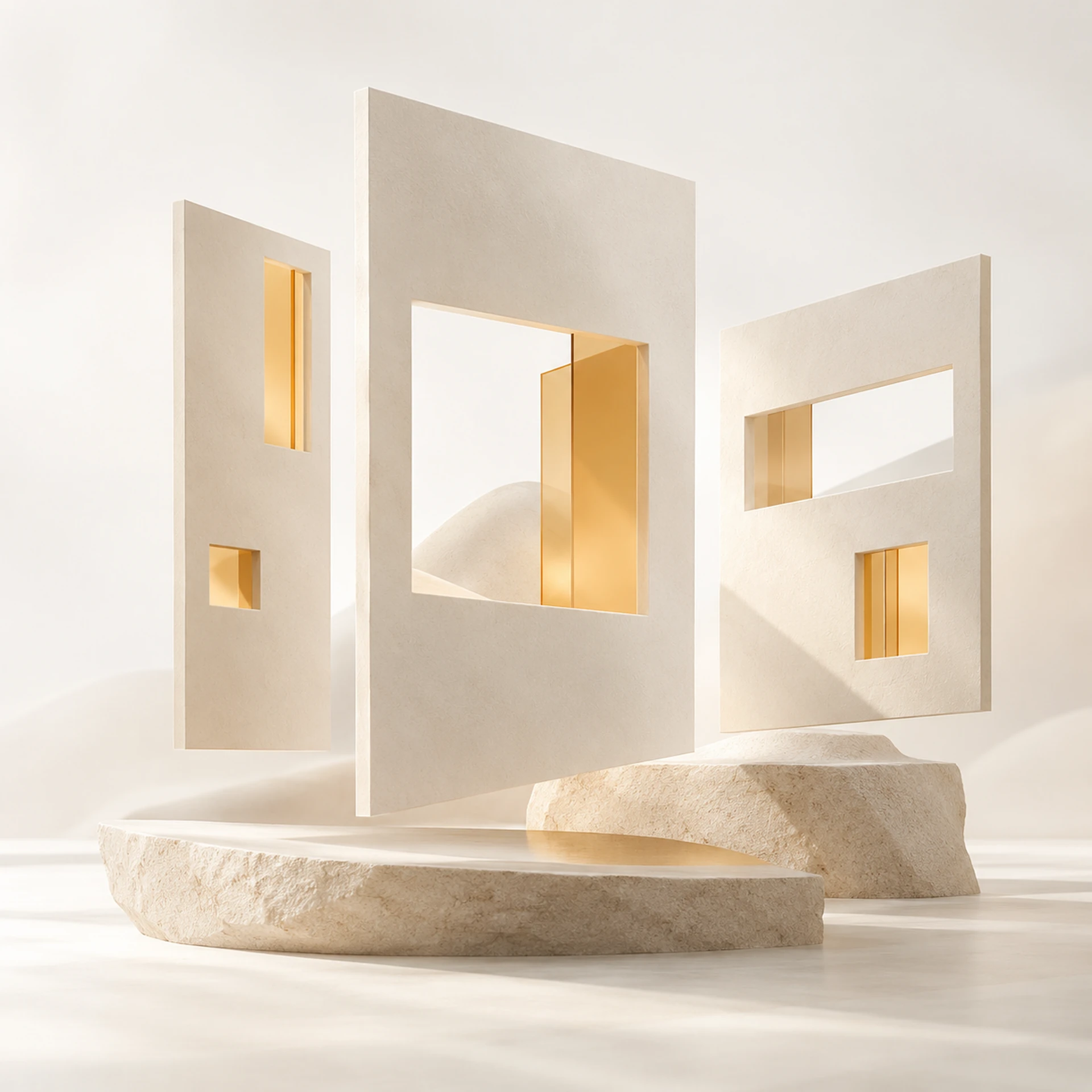 Illustration abstraite · Site web