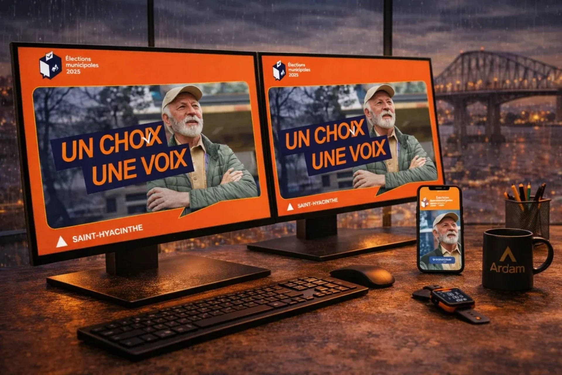 Aperçu du projet Élections municipales 2025 - Saint-Hyppolyte