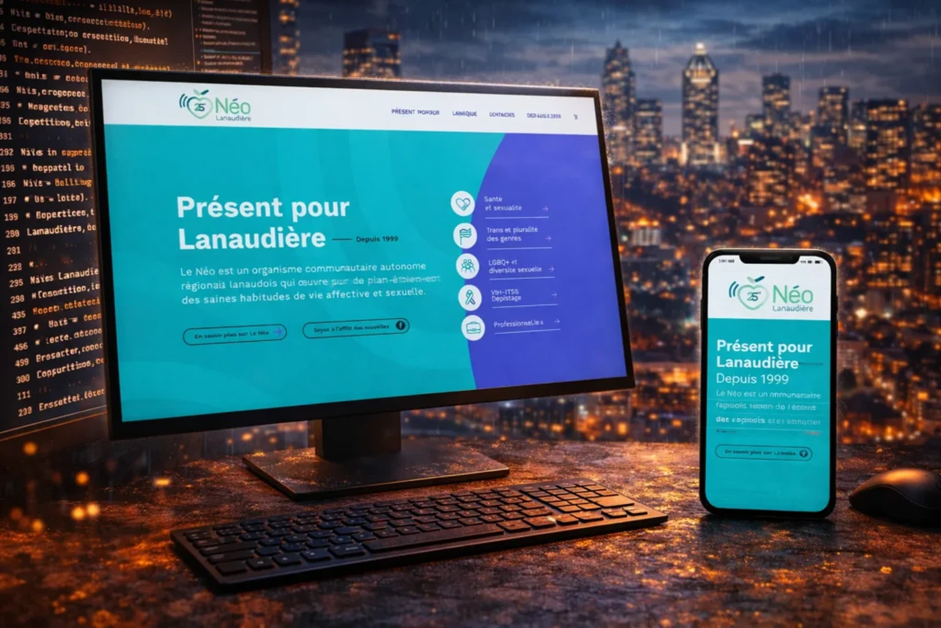 Aperçu du projet Le Néo