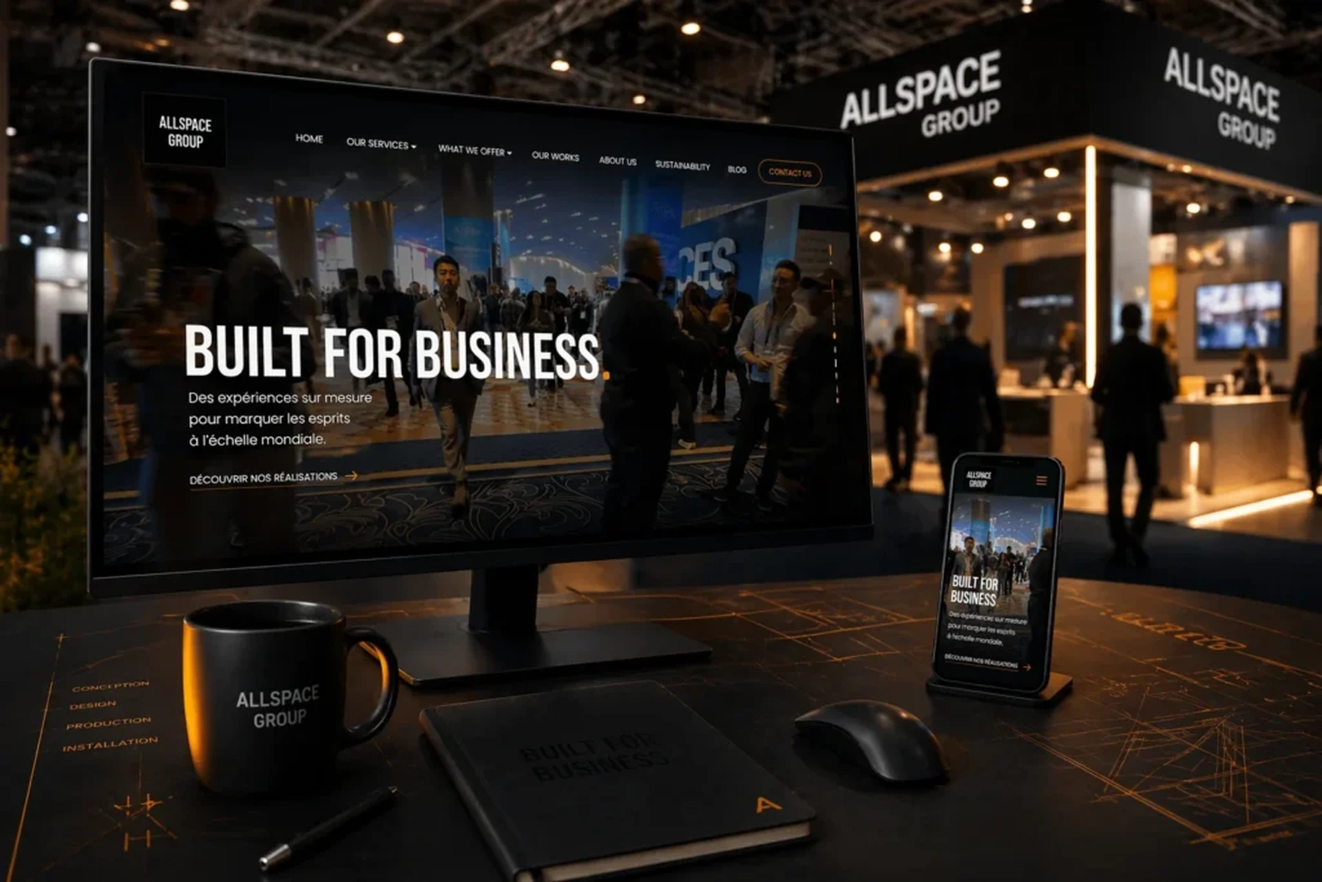 Aperçu du projet Allspace Group